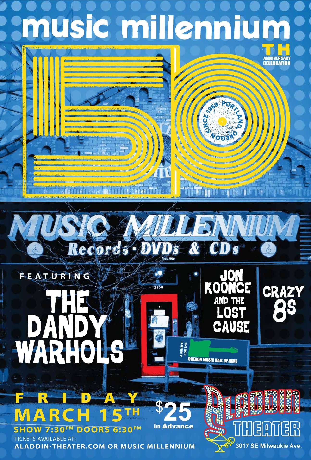 Music Millennium’s 50th Anniversary