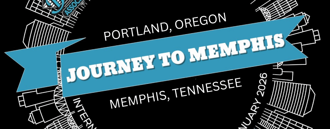 Cascade Blues Association Journey to Memphis Logo